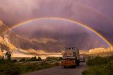 Rainy day in Passu, Pakistan